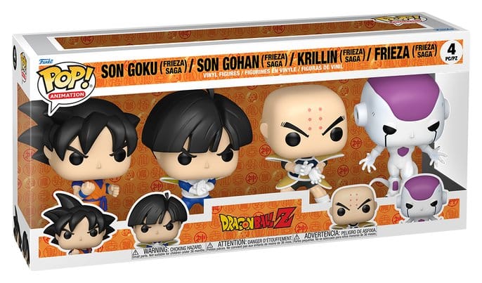 Dragon Ball POP! Vinyl Figure 4-Pack Refresh Black Friday Bundle 9 cm 0889698975797