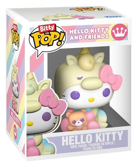 Sanrio Bitty POP! & Accessory Vinyl Figure 2-Pack Hello Kitty w/KCHN 2 cm 0889698976008