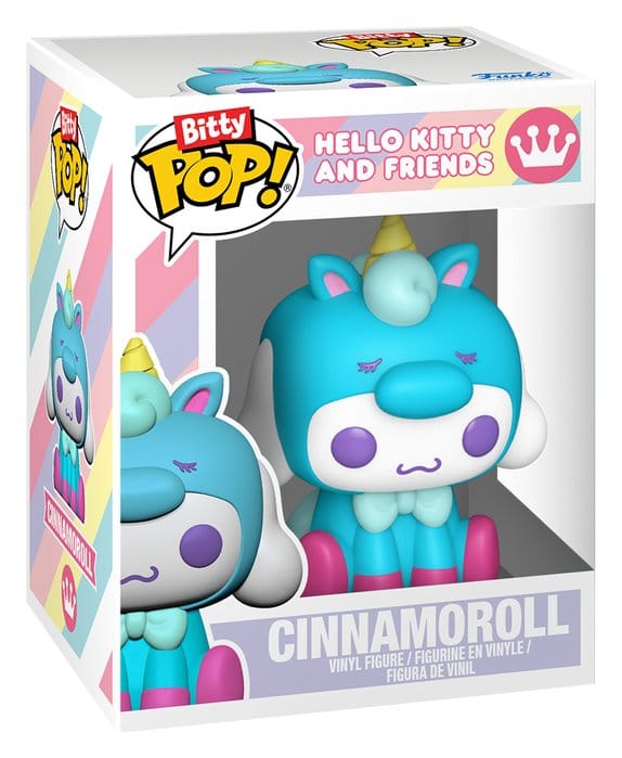 Sanrio Bitty POP! & Accessory Vinyl Figure 2-Pack Cinnamoroll w/KCHN 2 cm 0889698976015