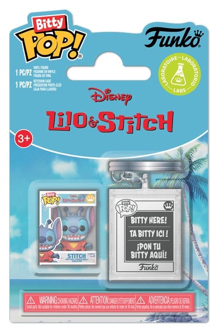 Lilo & Stitch Bitty POP! & Accessory Vinyl Figure 2-Pack 626 Stitch w/KCHN 2 cm 0889698976022