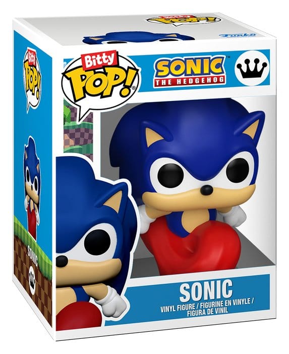Sonic the Hedgehog Bitty POP! & Accessory Vinyl Figure 2-Pack Sonic w/KCHN 2 cm 0889698976039