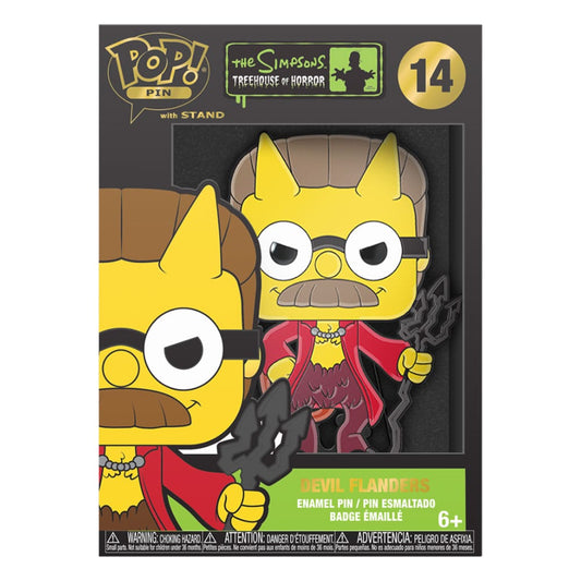 Simpsons Horror Loungefly POP! Enamel Pin Devil Flanders 10 cm 0671803469334