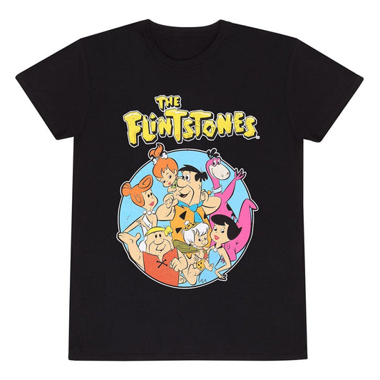 The Flintstones T-Shirt Family Circle Size S 5056688538170