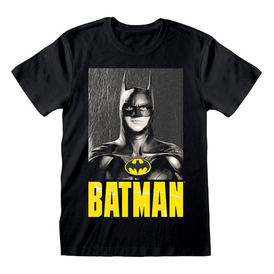 DC Comics T-Shirt The Flash Movie - Keaton Batman Size L 5056688514150