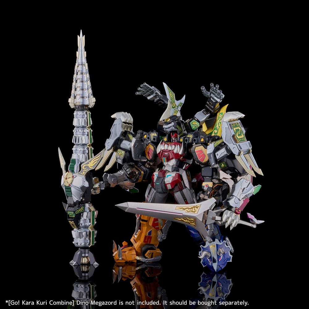 Power Rangers Go! Kara Kuri Combine Action Figure Dragonzord 21 cm    4897054517075
