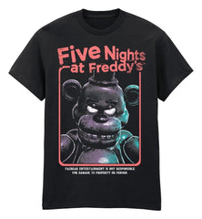 Five Nights at Freddy's T-Shirt VHS Size S 5056811580038