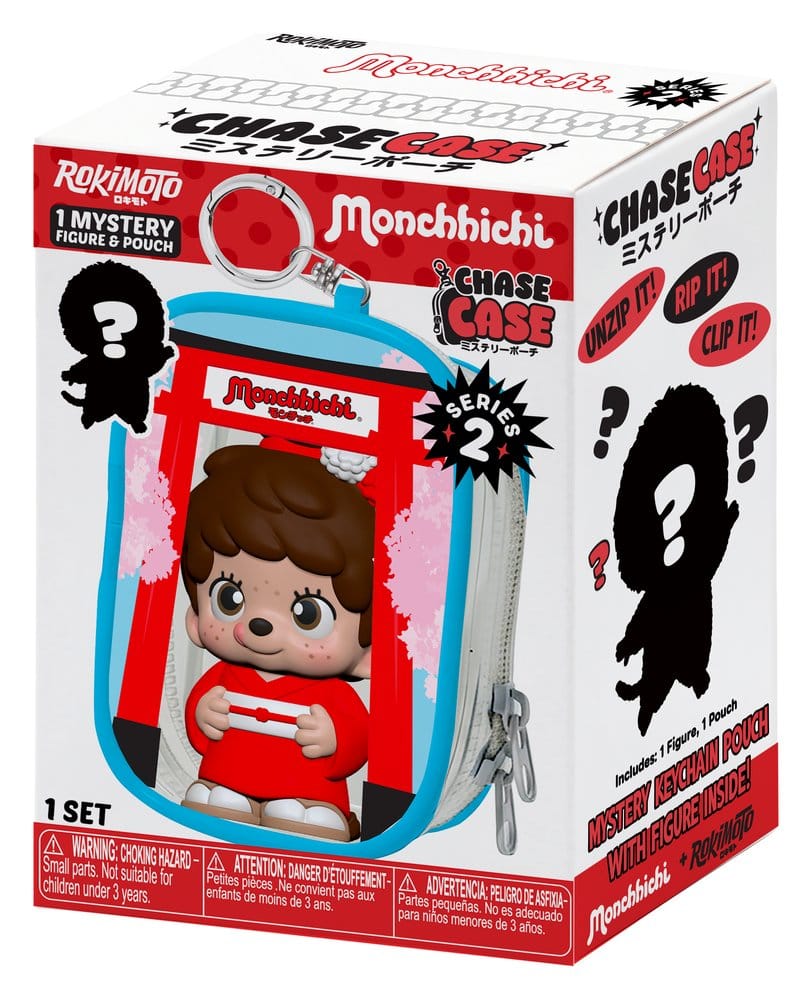 Monchhichi Chase Case Mini Figure Blind Box Series 2 9 cm 0850068675937