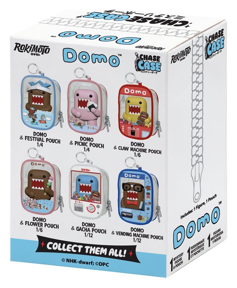 Domo Chase Case Mini Figure Blind Box Series 1 9 cm 0850068675807
