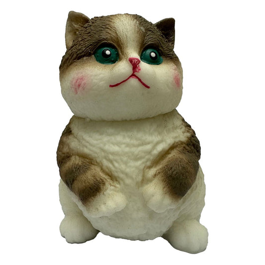 Fun Maker Squishy Fidget Toy Dark Brown Cat 11 cm  0077764331312
