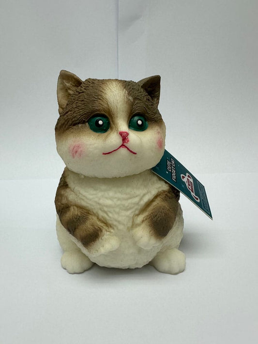 Fun Maker Squishy Fidget Toy Dark Brown Cat 11 cm  0077764331312