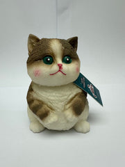 Fun Maker Squishy Fidget Toy Dark Brown Cat 11 cm  0077764331312