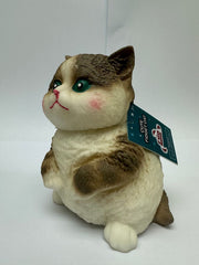 Fun Maker Squishy Fidget Toy Dark Brown Cat 11 cm  0077764331312