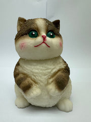Fun Maker Squishy Fidget Toy Dark Brown Cat 11 cm  0077764331312