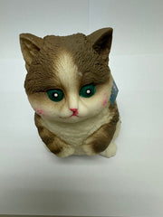 Fun Maker Squishy Fidget Toy Dark Brown Cat 11 cm  0077764331312