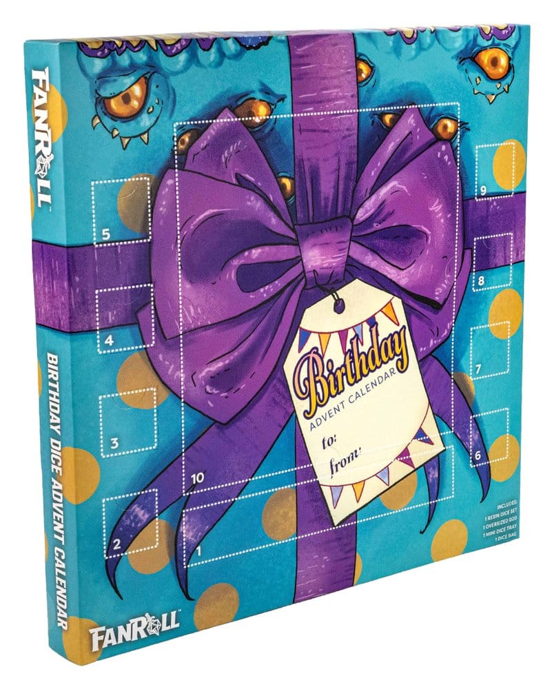 FanRoll Advent Calendar Mimic Birthday 10-Days 0605468317396