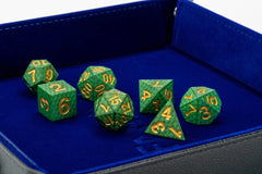 Dragon Storm Sharp Edge Silicone Dice Set Green Dragon Scales (7) 0687700234272