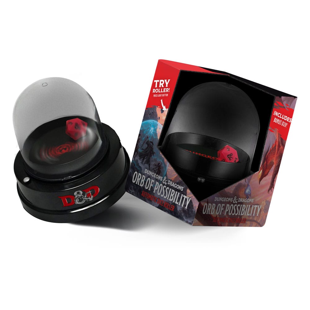 Dungeons & Dragons Dice roller with dice Orb of Possibility 0687700234548