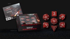 Dungeons & Dragons Premium Silicon Dice Set Dragon Scale Red (7) 0687700235491