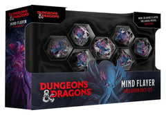 Dungeons & Dragons Monsters Resin Inclusion Dice Set Mind Flayer (7) 0605468284940