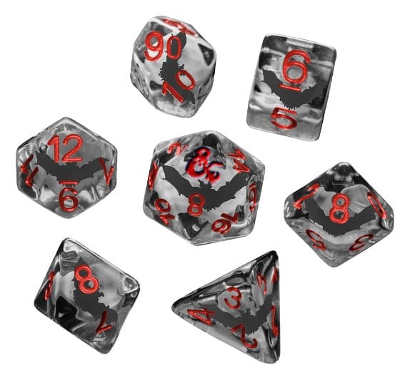 Dungeons & Dragons Ravenloft Würfel Set Inclusion Bats (7)Dungeons & Dragons Ravenloft Dice Set Inclusion Bats (7)Dungeons & Dragons Ravenloft pack dés Inclusion Bats (7)Dungeons & Dragons Ravenloft Pack de Dados Inclusion Bats (7) 0605468219225
