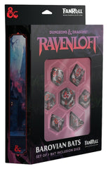 Dungeons & Dragons Ravenloft Würfel Set Inclusion Bats (7)Dungeons & Dragons Ravenloft Dice Set Inclusion Bats (7)Dungeons & Dragons Ravenloft pack dés Inclusion Bats (7)Dungeons & Dragons Ravenloft Pack de Dados Inclusion Bats (7) 0605468219225