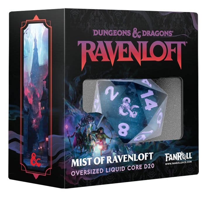 Dungeons & Dragons Mists of Ravenloft Würfel Oversized Liquid Core d20Dungeons & Dragons Mists of Ravenloft Dice Oversized Liquid Core d20Dungeons & Dragons Mists of Ravenloft Dé Oversized Liquid Core d20Dungeons & Dragons Mists of Ravenloft Dado Oversize 0605468306765