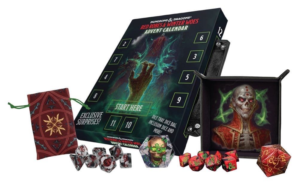 Dungeons & Dragons Advent Calendar Red Robes & Winter Woes 0605468209455