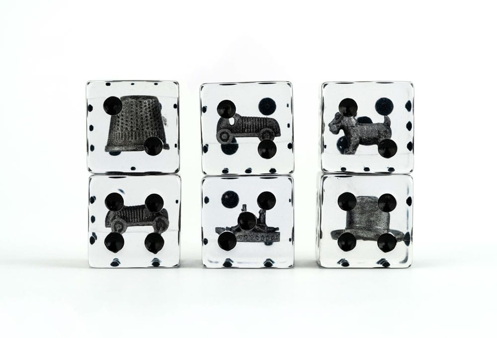 Monopoly Dice Set Token Oversized 0687700235033