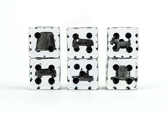 Monopoly Dice Set Token Oversized 0687700235033