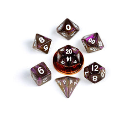FanRoll Mini Dice Set Stardust Supervolcano (7) 0680599384431