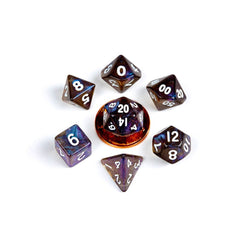 FanRoll Mini Dice Set Stardust Galaxy (7) 0680599384448