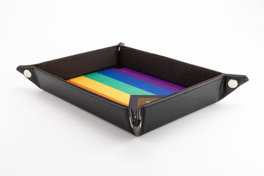 FanRoll Folding Dice Tray Pride Rainbow Flag 0687700232759