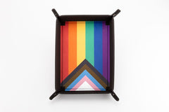 FanRoll Folding Dice Tray Pride Rainbow Flag 0687700232759