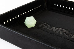 FanRoll Shadowlight Folding Blacklight Dice Tray Black 0687700232650