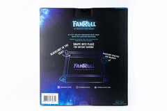 FanRoll Shadowlight Folding Blacklight Dice Tray Black 0687700232650