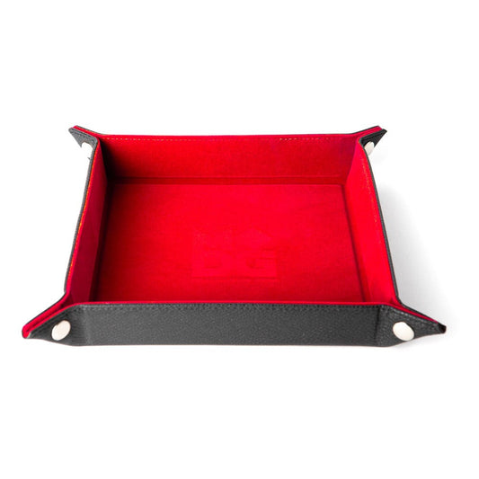 FanRoll Folding Dice Tray Velvet Red 0680599383311