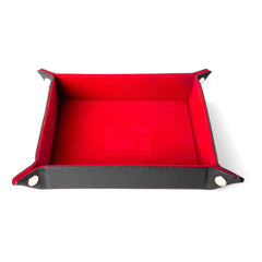 FanRoll Folding Dice Tray Velvet Red 0680599383311