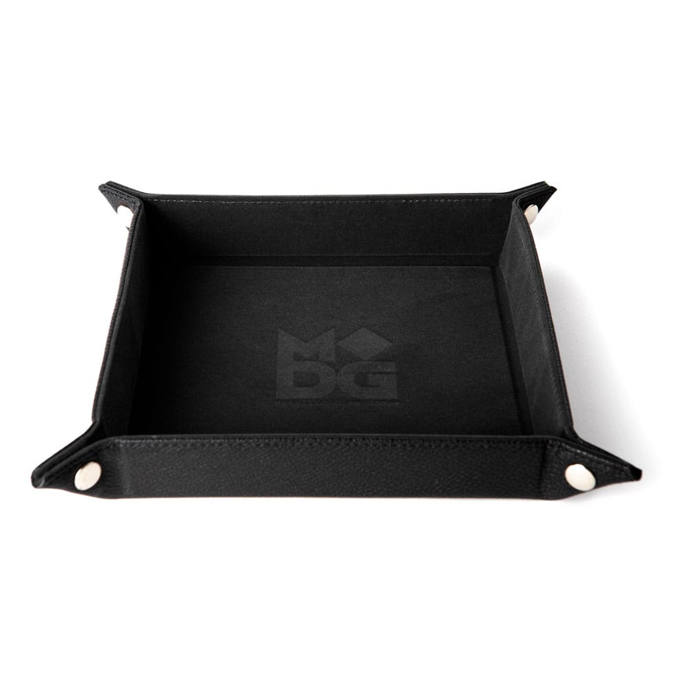 MDG Folding Dice Tray Black Velvet 0852678889193