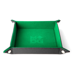 FanRoll Folding Dice Tray Velvet Green 0680599383335