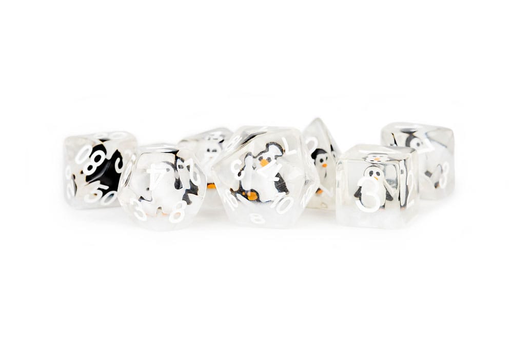 FanRoll  Dice Set Penguin (7) 0687700231158