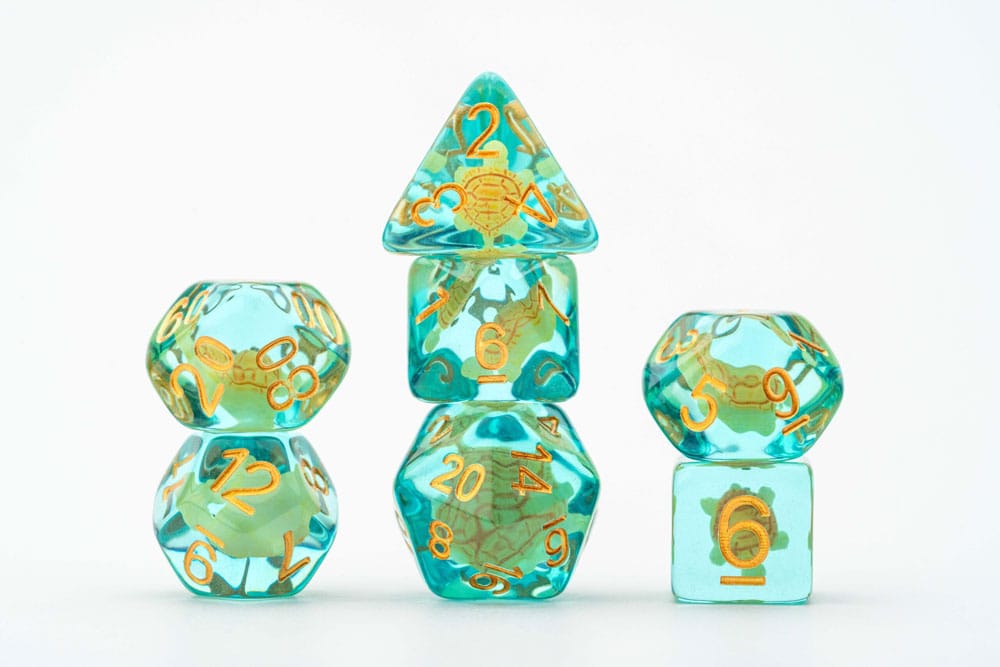 FanRoll  Dice Set Turtle (7) 0687700231165