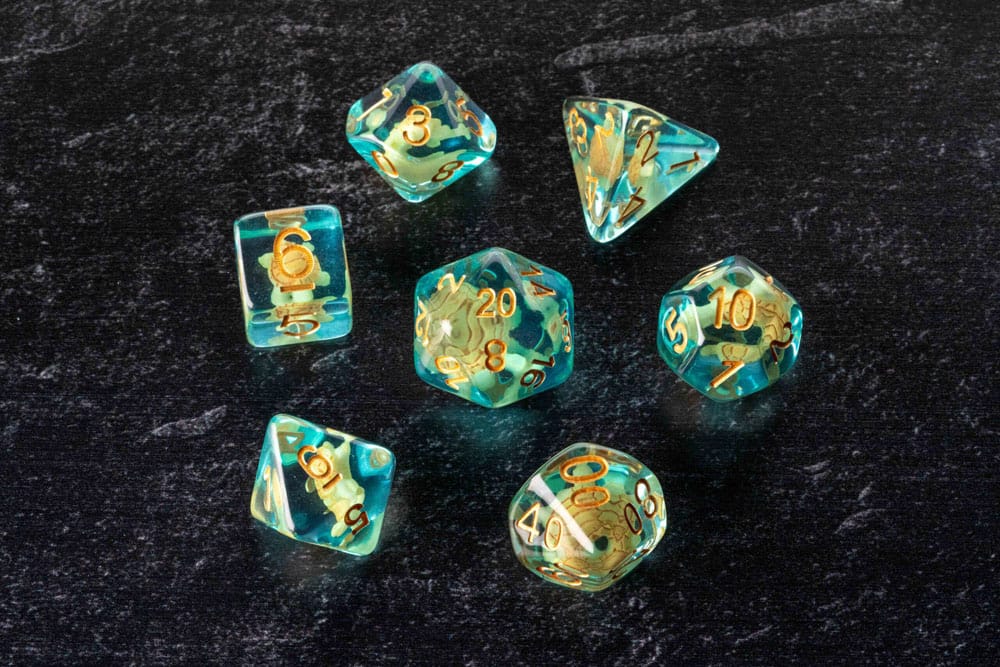 FanRoll  Dice Set Turtle (7) 0687700231165