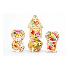 FanRoll  Dice Set Fruit (7) 0687700231325