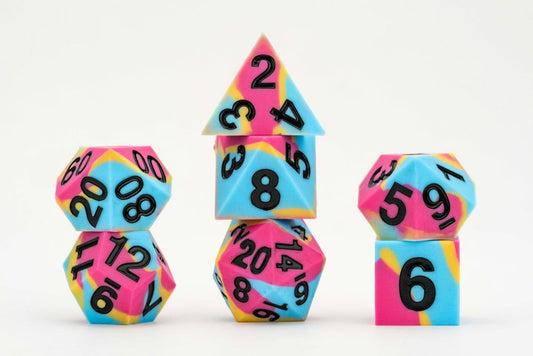 MDG Dice Set Pride Pansexual Flag 0687700234425