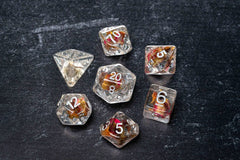 FanRoll  Dice Set Rose (7) 0687700231585