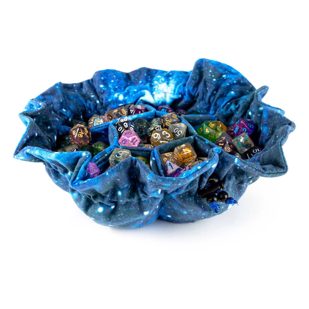 FanRoll Dice bag with compartments Velvet Galaxy 0687700231042