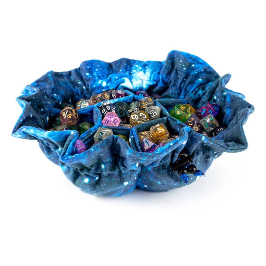 FanRoll Dice bag with compartments Velvet Galaxy 0687700231042