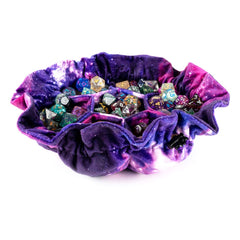 FanRoll Dice bag with compartments Velvet Nebula 0687700231059