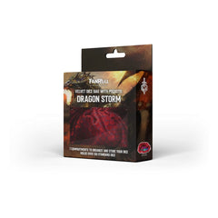 Dragon Storm Dice bag with compartments Red Dragon Scales 0687700234319