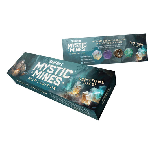 Misfit Mystic Mines Dice Set Mystery Gemstone 0687700233039